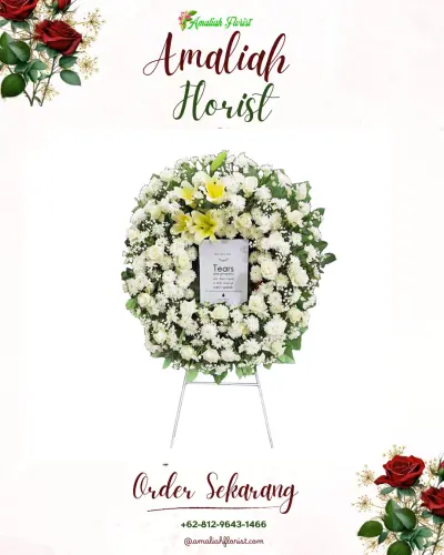 Krans Bunga Duka Cita cisondari